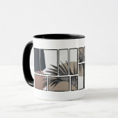 Abstract mug design mok (Voorkant links)