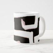 Abstract Mug Grote Koffiekop (Voorkant rechts)