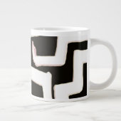 Abstract Mug Grote Koffiekop (Rechts)