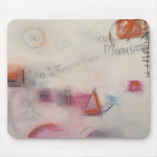 abstract muisblok muismat (Voorkant)