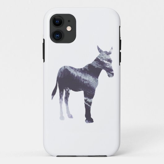 Abstract Mule silhouette Case-Mate iPhone Case (Achterkant)