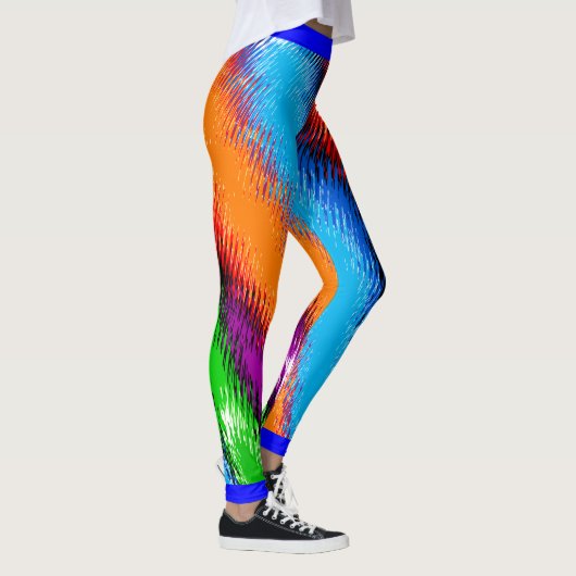 Abstract Multicolf Leggings (Rechts)