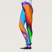 Abstract Multicolf Leggings (Links)