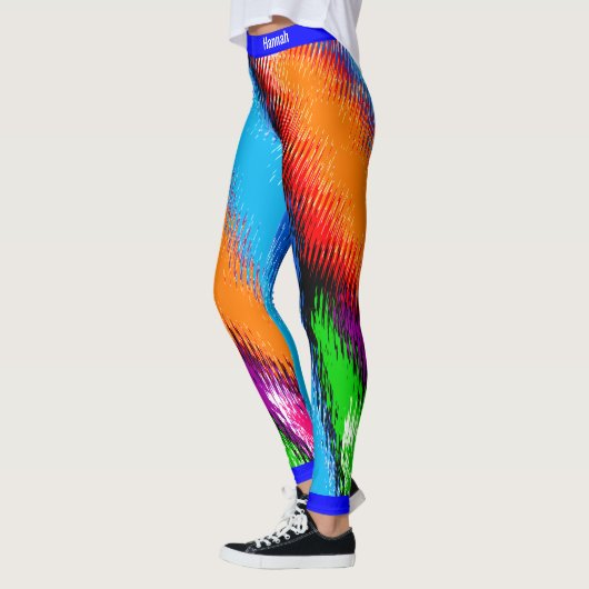 Abstract Multicolf Leggings (Links)