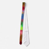 Abstract Multicolor Pastel Stropdas (Achterkant)