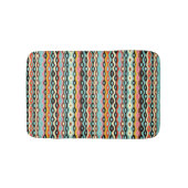Abstract multicolor-patroon badmat (Voorkant)