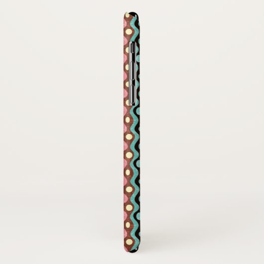 Abstract multicolor-patroon Case-Mate iPhone case (Achterkant/links)