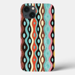 Abstract multicolor-patroon iPhone 13 hoesje
