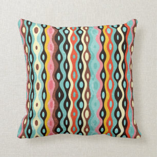 Abstract multicolor-patroon kussen