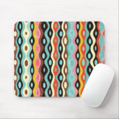 Abstract multicolor-patroon muismat (Met muis)