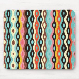 Abstract multicolor-patroon muismat