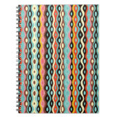 Abstract multicolor-patroon notitieboek (Voorkant)