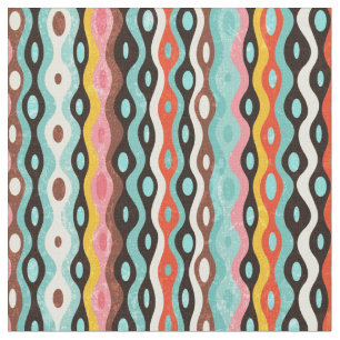 Abstract multicolor-patroon stof