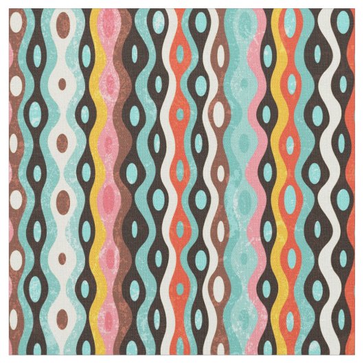 Abstract multicolor-patroon stof (Close Up)