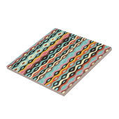 Abstract multicolor-patroon tegeltje (Zijkant)