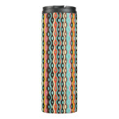 Abstract multicolor-patroon thermosbeker (Achterkant)