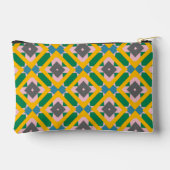 Abstract multicolored Patroon met diamanten Etui (Achterkant)