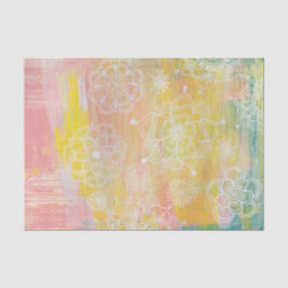 Abstract multifunctioneel kunstschilderpapier voor tissuepapier