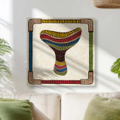 Abstract Mushroom Canvas Afdruk