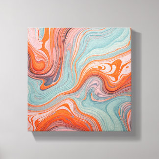 Abstract muurschildersdoek canvas afdruk