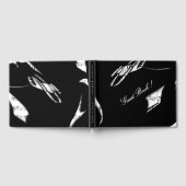 Abstract muziekgastboek gastenboek (Volledig)