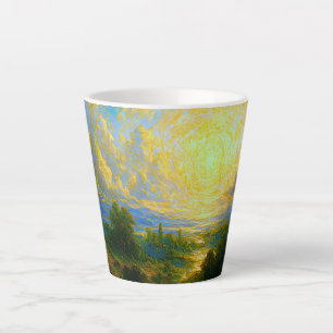 Abstract Mystiek Bos Latte Mok