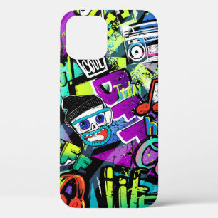 Abstract naadloos cartoon patroon. Herhaald met m Case-Mate iPhone Case