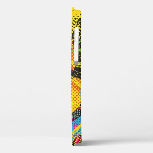 Abstract naadloos chaotisch patroon. Behangselpapi Case-Mate iPhone Case (Achterkant / Links)