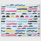 Abstract, naadloos decoratief patroon cadeaupapier (Vlak)