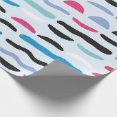 Abstract, naadloos decoratief patroon cadeaupapier (Hoek)