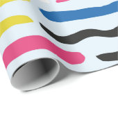 Abstract, naadloos decoratief patroon cadeaupapier (Rol Hoek)