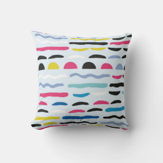 Abstract, naadloos decoratief patroon kussen