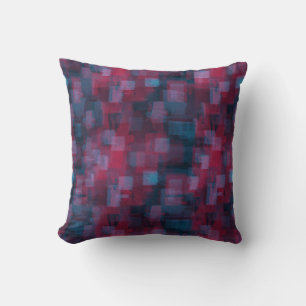 Abstract Naadloos – Dubbelzijdig met Claret Back Kussen