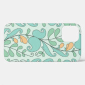 Abstract naadloos florvormig patroon Case-Mate iPhone case (Achterkant (horizontaal))
