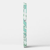 Abstract naadloos florvormig patroon Case-Mate iPhone case (Achterkant / Links)