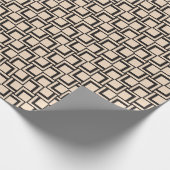 Abstract naadloos geometrisch patroon cadeaupapier (Hoek)