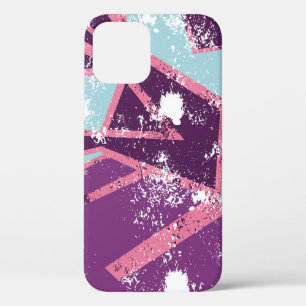 Abstract naadloos geometrisch patroon. Grijze stad Case-Mate iPhone Case