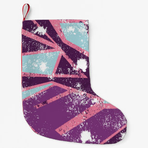 Abstract naadloos geometrisch patroon. Grijze stad Kleine Kerstsok