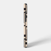 Abstract naadloos geometrisch patroon iPhone hoesje (Linkerkant)