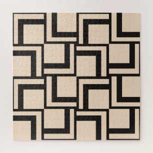 Abstract naadloos geometrisch patroon legpuzzel