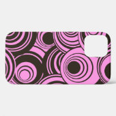 abstract naadloos geometrisch patroon met concentr Case-Mate iPhone case (Achterkant (horizontaal))
