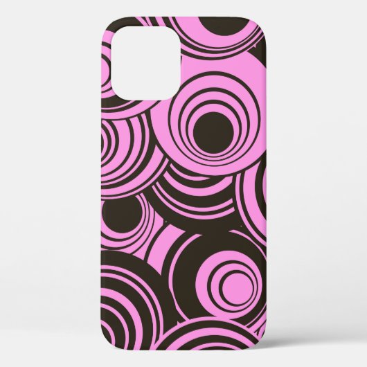 abstract naadloos geometrisch patroon met concentr Case-Mate iPhone case (Achterkant)