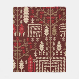 abstract  naadloos grafisch herhalingspatroon fleece deken
