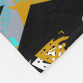 Abstract naadloos grijppatroon. Stedelijke stijlmo Fleece Deken (Hoek)