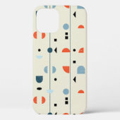 Abstract, naadloos, meetbaar patroon geïnspireerd Case-Mate iPhone case (Achterkant)