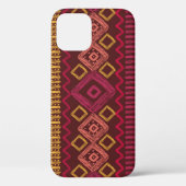 Abstract naadloos met de hand getrokken etnisch pa Case-Mate iPhone case (Achterkant)