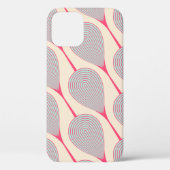abstract naadloos met gestileerde bloemknoppen Case-Mate iPhone case (Achterkant)