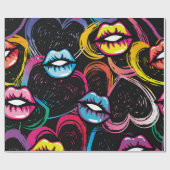 Abstract naadloos mode patroon. Schoonheidsstijl Cadeaupapier (Vlak)
