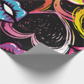 Abstract naadloos mode patroon. Schoonheidsstijl Cadeaupapier (Hoek)