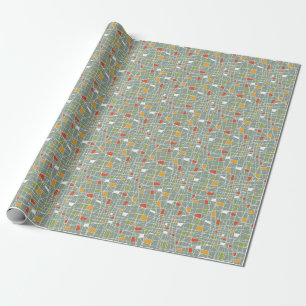 Abstract naadloos: modern patroonontwerp. cadeaupapier